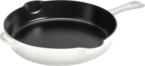 Vista 19 de STAUB Sartén tradicional de hierro fundido de 11 pulgadas - Albahaca