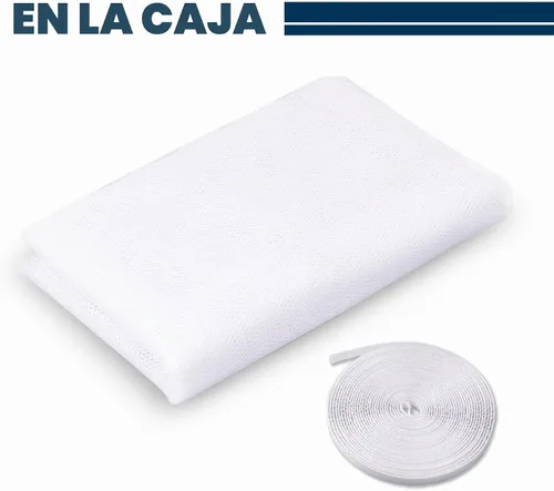 Vista 9 de Kit de sellado de ventana de CA portátil, protector de pantalla de malla, ajuste universal para la mayoría de placas de sellado de ventana