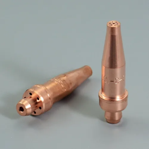 Vista 2 de RIVERWELD Puntas de corte de acetileno 3-101 Tamaño 0 y 0-3-101 2pcs para la antorcha cortadora de oxígeno Oxy Oxyfuel estilo Victor