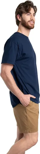 Vista 3 de Fruit of the Loom Men's Eversoft Cotton T Shirts, Breathable & Moisture Wicking with Odor Control, Sizes S-4x