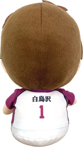 Vista 2 de Great Eastern Entertainment Haikyu!! S2- Ushijima sentado pose felpa 7" H