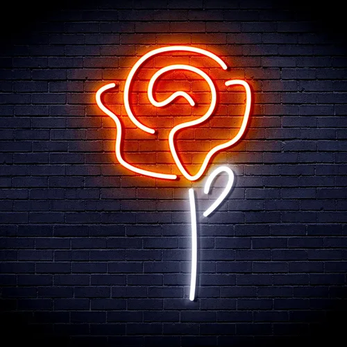 Vista 14 de ADVPRO Rose Flex Silicone LED Neon Sign - Blue - st16s32-fnu0034-b