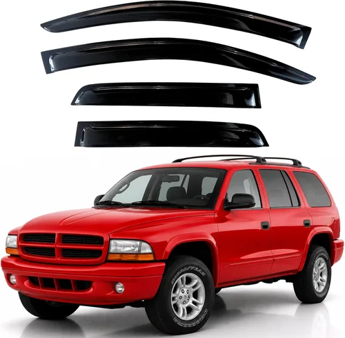 Vista 68 de KPY Protector de lluvia compatible con Ford Bronco 1980-1996, Ford F150 F250 F350, deflectores de ventilación lateral para visera de ventana