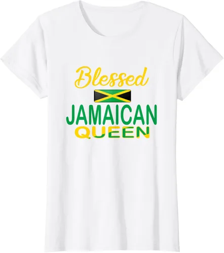 Vista 21 de Blessed Jamaicana Queen Jamaicana para mujer Jamaicana, Negro