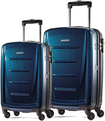 Vista 27 de Samsonite Winfield 2 Equipaje rígido con ruedas giratorias, Carbón vegetal, Grande de 28 pulgadas, a cuadros