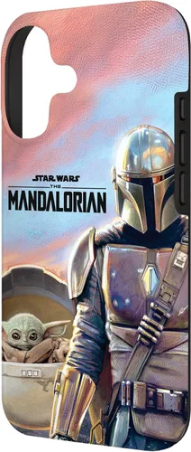 Vista 2 de Star Wars The Mandalorian The Child Painting - Carcasa para iPhone 17