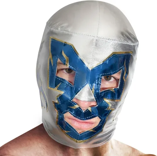 Vista 6 de Artisans Bazaar Máscaras de lucha libre mexicana para disfraz – Variedad de estilos con populares Luchadores – Accesorio de disfraz