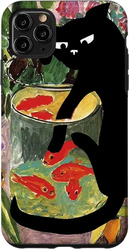 Vista 13 de Matisse's Goldfish and A Cat Case for iPhone 17