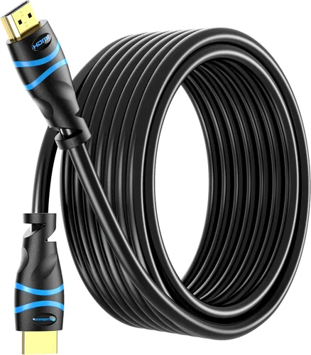 Vista 11 de BlueRigger Cable HDMI 8K (3 pies, 8K 60Hz HDR, 4K 120Hz, alta velocidad 48Gbps con Ethernet, eARC, 3D, HDCP 2.3) – Compatible con PS5, Xbox, Roku