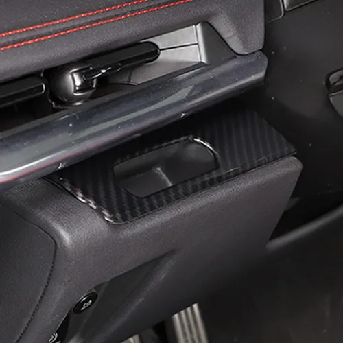 Vista 4 de TOYCIDFG Cubierta del panel del botón del interruptor de los faros para Chevrolet Corvette C8 Stingray 2020-2023 Accesorios interiores ABS