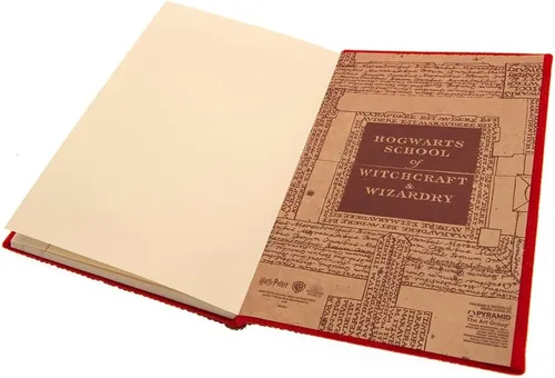 Vista 5 de Cuaderno A5 de lentejuelas con texto en inglés "Harry Potter