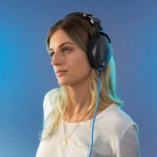 Vista 3 de RØDE NTH-Cable para auriculares NTH-100, cable de audio macho a macho de 0.138 in de largo con adaptador de ¼ de pulgada incluido (azul)