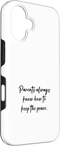 Vista 3 de iPhone 16 Parents always know how to keep the peace. Case