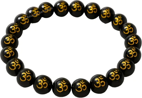 Vista 352 de Amazing Gemstone Crystal Bracelet for Women Men's Gifts - Protection Healing Crystal Bracelet - 8mm Gemstone Beaded Stretchable Bracelet Pulseras