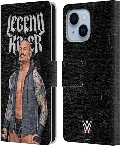 Vista 24 de Head Case Designs Officially Licensed WWE in My Veins Randy Orton Leather Wallet Case Compatible with Apple iPhone 11
