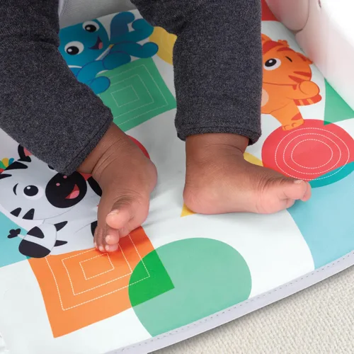 Vista 10 de Baby Einstein 4 en 1 Kickin' Tunes - Asiento de piso para aprender a sentarse música e idioma, con 2 posiciones y piano desmontable, a partir de 4