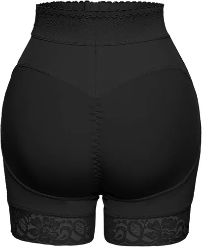 Vista 5 de SKDOGDT Ropa moldeadora corta para mujer con control de abdomen levantamiento de glúteos moldeadora de cuerpo cintura alta adelgazantes de muslo