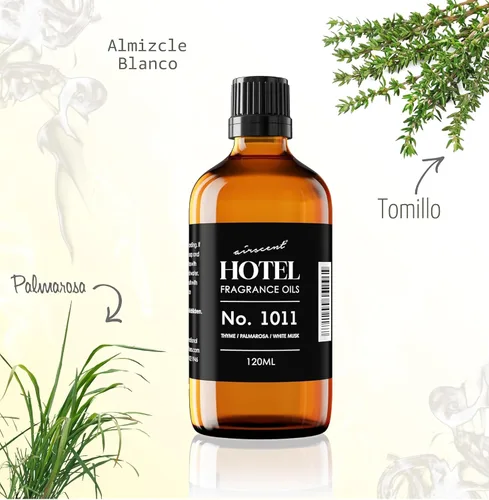 Vista 5 de AirScent Aceite Difusor Hotel No. 1011 Inspirado por el Aroma del Hotel The Beach Villas - Aceite de Fragancia Premium para Difusores Ultrasónicos