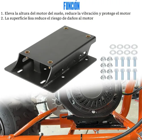 Vista 2 de YOXUFA Kit de Placa de Elevación de Convertidor de Par para Motor de Motor Reemplazo para Predator 212cc 224cc 196cc 6.5hp Coleman CT200U BT200X