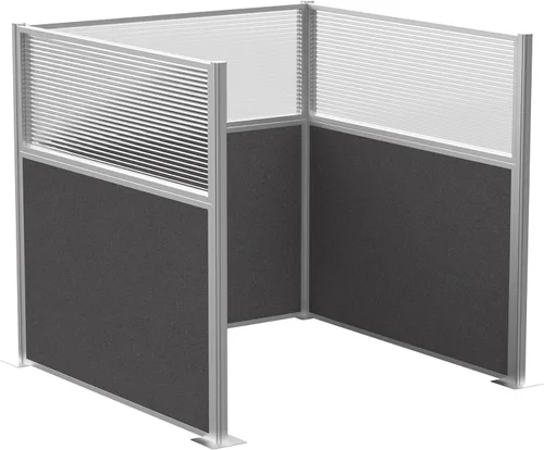 Vista 54 de Versare Kit de cubículo de panel de silencio Paredes de división de estación de trabajo Paredes de cubículo de amortiguación de sonido