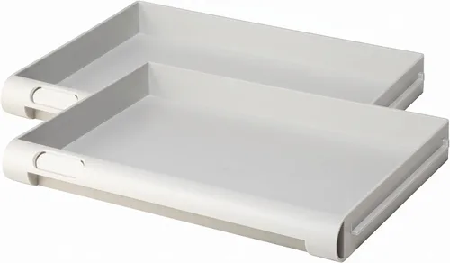 Vista 9 de SentrySafe - Cajón de bloqueo de plástico blanco para cajas fuertes ignífugas e impermeables SFW205, accesorio de estante multiposicional para cajas