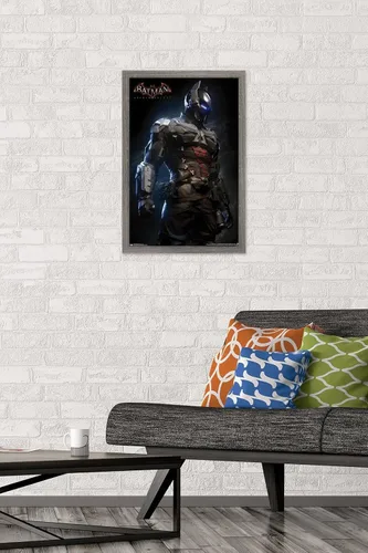 Vista 2 de Trends International DC Comics VIdeo Game - Arkham Knight - Armor Wall Poster, 14.725" x 22.375", Barnwood Framed Version