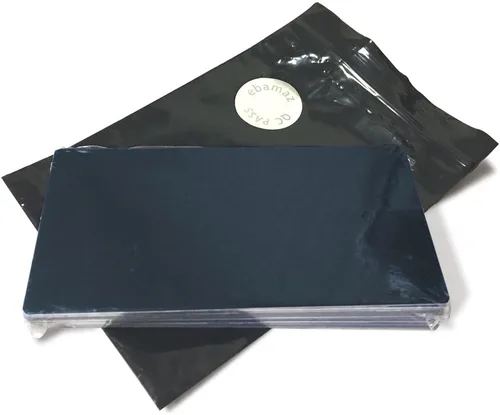 Vista 12 de Aluminio anodizado grabado láser placa de metal grabado láminas de grabado 100X50mm esquina redonda con adhesivo (1 color 1 unidad, blanco, 4 piezas)