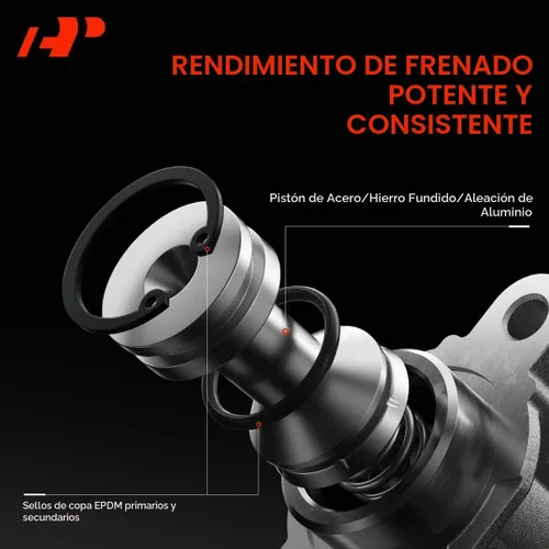 Vista 5 de A-Premium Cilindro maestro de frenos sin depósito