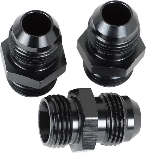 Vista 6 de WFLNHB Kit de rieles de combustible CNC de repuesto para LS1 LS6 Negro -8AN