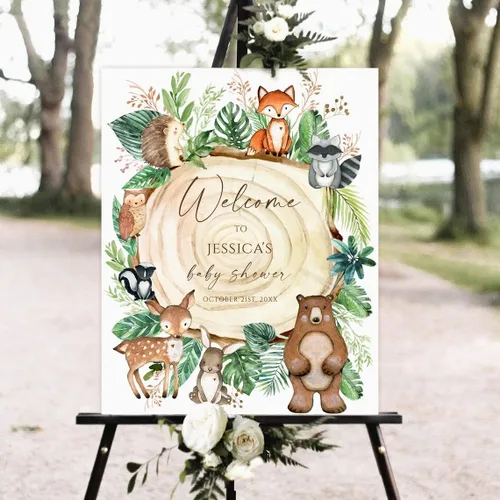 Vista 16 de Personalized Baby Shower Welcome Sign, Red Ladybug Baby Shower Welcome Sign, 12" X 18" (Small), 27" (Medium), 36" (Large), Plastic, Modern, Pole