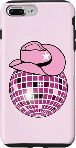 Vista 12 de Cowboy Hat Disco Ball Pink Cowgirl Case for iPhone 17