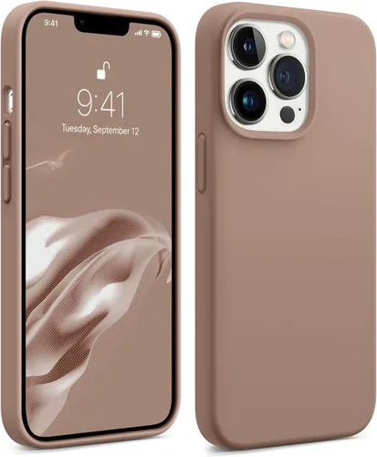 Vista 19 de AOTESIER Funda magnética para iPhone 13 Pro Max, compatible con MagSafe, protección militar a prueba de golpes, funda de silicona con forro de Verde