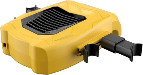 Vista 3 de Ventilador de enfriamiento multifuncional del asiento del coche del vehículo del USB 5V (amarillo)