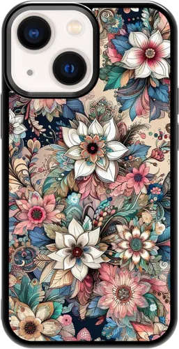 Vista 24 de Funda de teléfono Qizijio estilo azteca a prueba de golpes y protectora para iPhone 7/8/SE