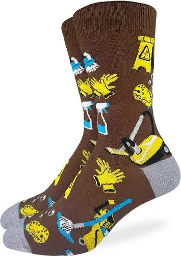Vista 17 de Good Luck Sock Men's Occupation and Work-Themed Socks, Adult