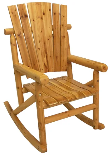 Vista 4 de Leigh Country Silla Rocker Single Aspen Log TX 95100