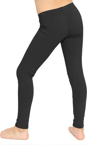 Vista 3 de Stretch is Comfort Leggings de algodón sin pies para niña Elásticos Talla 4-16