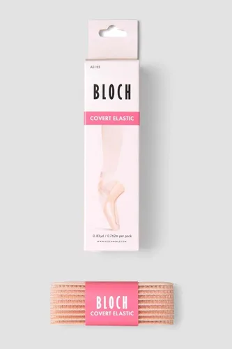 Vista 6 de Bloch Dance A0185 Covert Elastic Ballet/Pointe Shoe Elastic, Pink, One