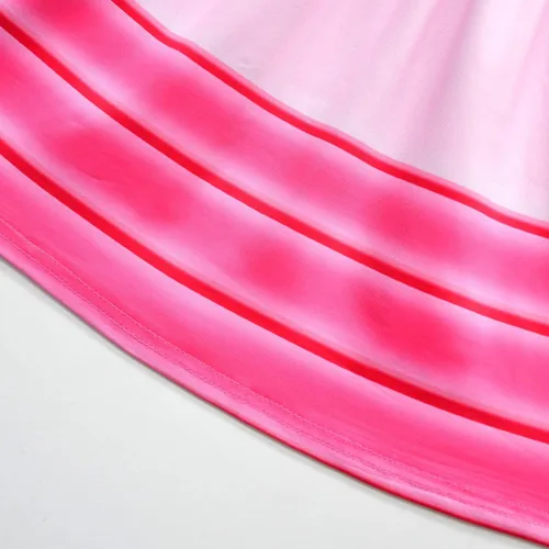Vista 7 de MEDSAMAAN Vestido de melocotón para niñas, trajes de cosplay para niñas de 4 a 10 años