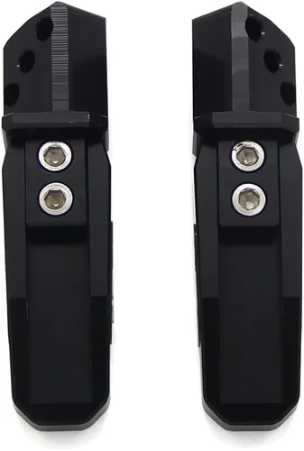 Vista 2 de Reposapiés trasero de motocicleta Pedales para Kawasaki ZR1200 ZRX1200R/S, ZR1000 Z1000, ZR800 Z800, ZR900 Z900, Z750/S/R, Z900RS para Kawasaki