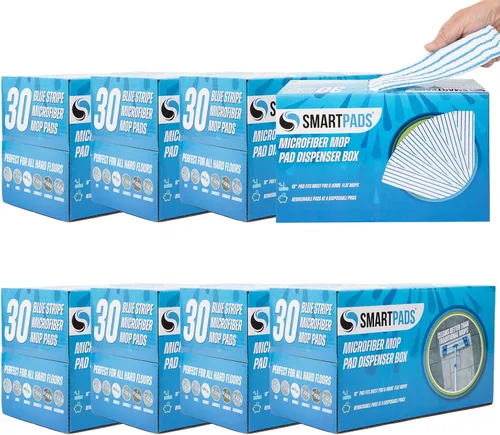 Vista 6 de Arkwright - Caja de almohadillas inteligentes reutilizables (paquete de 30) almohadillas de microfibra desechables o lavables compatibles