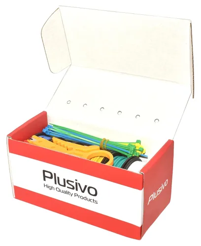 Vista 5 de Plusivo Cable de conexión de cobre estañado, 6 colores (negro, rojo, amarillo, verde, azul, blanco), kit de cable de conexión
