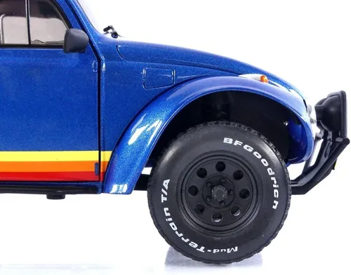 Vista 10 de Motor city classics Volkswagen Beetle Baja - Azul Metálico - 1975