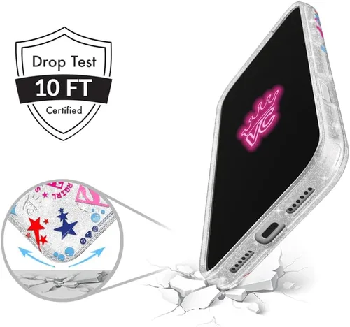 Vista 253 de VELVET CAVIAR Funda para iPhone 15, compatible con MagSafe, probada contra caídas de 10 pies, fundas protectoras de diseño, leopardo color rosa