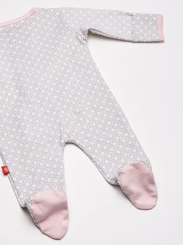 Vista 4 de Magnificent Baby Pijama de algodón con cierre magnético para niñas