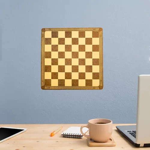 Vista 2 de Vinilo adhesivo para pared, 16.3 x 16.3 pulgadas, adhesivo de vinilo autoadhesivo para mesa, habitación de niños y sala de juegos, arte a cuadros