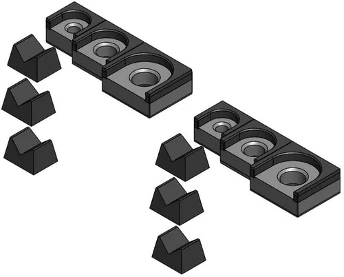 Vista 25 de Kit Organizador de Trinquete MagAttach (1/2", Negro/Negro)