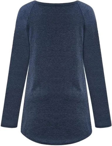 Vista 3 de YOPLANET Túnicas largas o tops para mujer para llevar con leggings, blusas de manga cortalarga