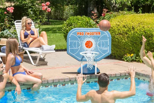 Vista 4 de Poolmaster Pro Shooter - Juego de baloncesto junto a la piscina