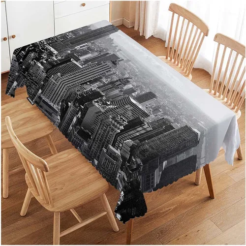 Vista 28 de Swono - Mantel rectangular de bambú con diseño de luz solar y bosque de bambú - Mantel a cuadros lavable para mesa de cocina, cena de festividades